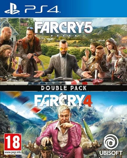 Far Cry 4 & Far Cry 5 Double Pack - PS4 (Pre-owned)