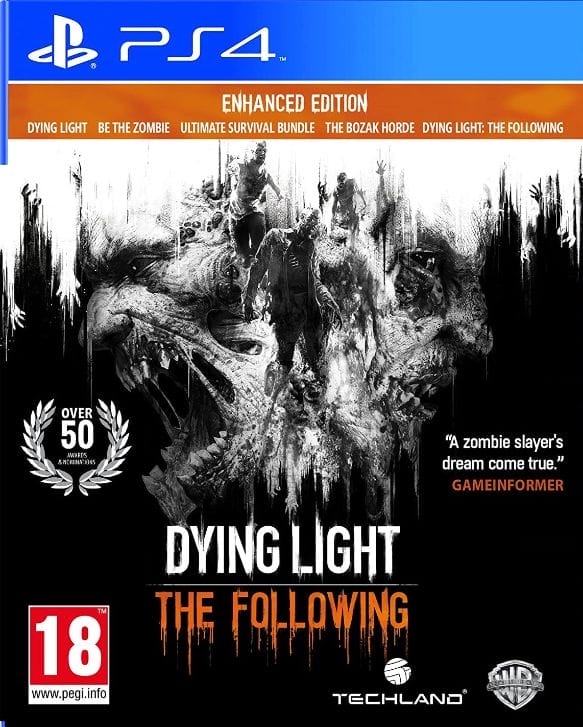 Dying Light The Following Enhanced Edition - PS4 (Pre-owned)